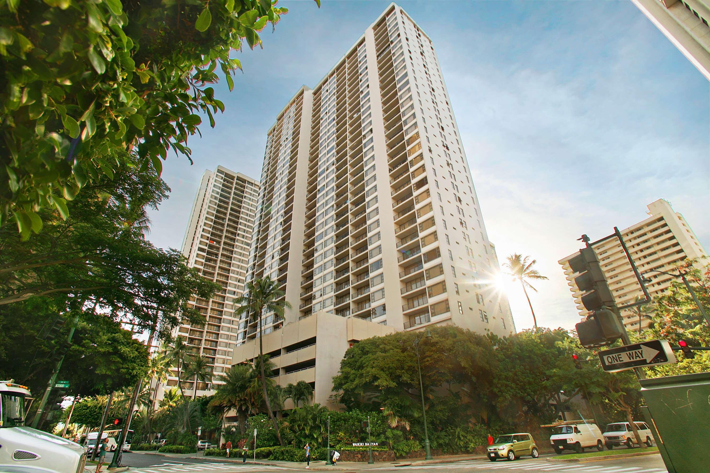 Aston At The Waikiki Banyan Aparthotel Honolulu Exterior foto